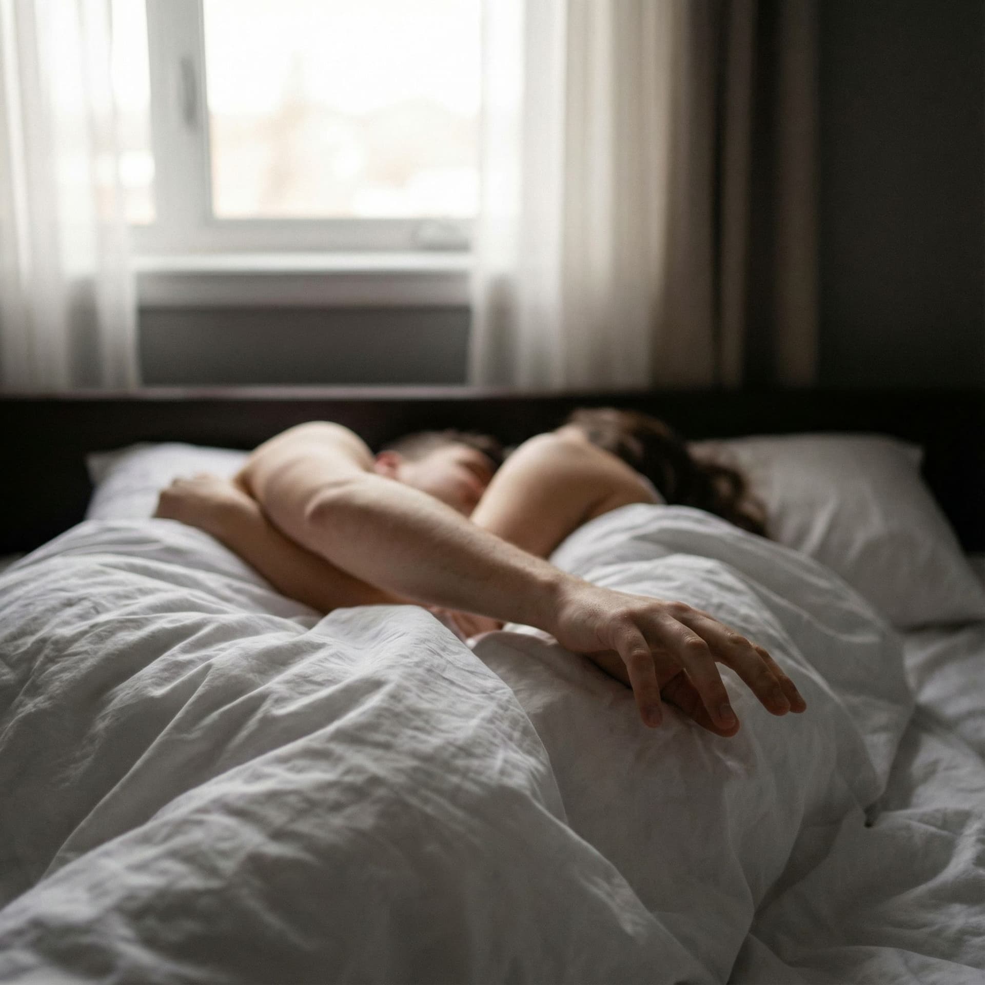 AI generated: Couples sex in bed