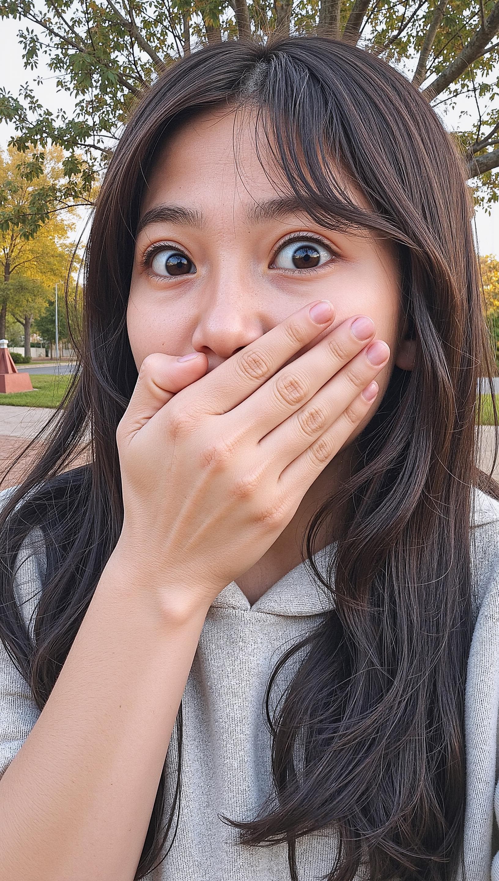 Covering Own Mouth - Image 3