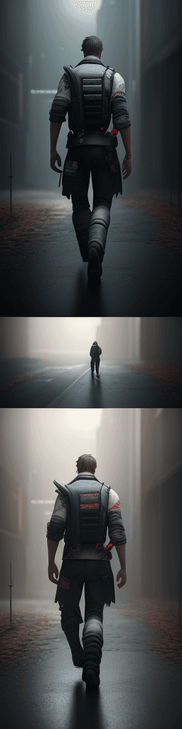 AI generated: Some kill, some steal, some break your heart
And you thought that I would let go and let you walk . ...