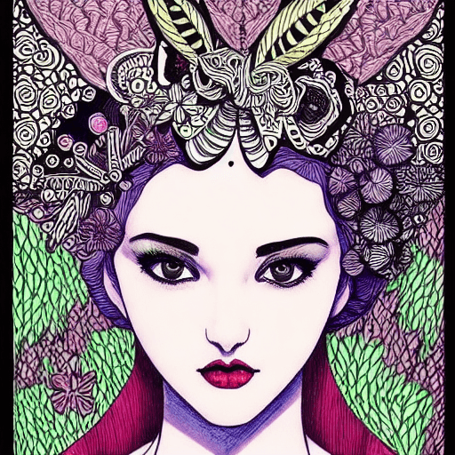 AI generated: (masterpiece, top quality, best, official art, beautiful and aesthetic:1. 2), 1girl, (pop art:1. 4),...