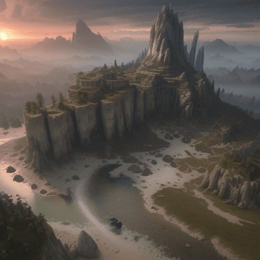 AI generated: Photo of a ultra realistic world of map, pusula, dramatic light, pale sunrise, cinematic lighting, b...