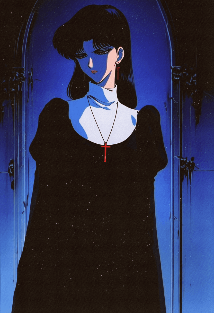 Retro Anime Noir Aesthetic Anima/Flux/Chroma/illustriousXL