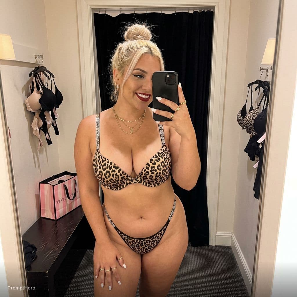 AI generated: {
  "shot_type": "mirror selfie",
  "general_style": "photorealistic, natural, candid, not AI-lookin...