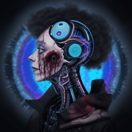 AI generated: "Hello [name of artificial intelligence]! I'm looking for a unique and slightly crazy profile pictur...