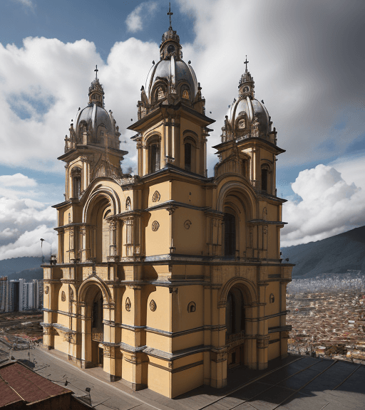 AI generated: image that shows the clean air in bogota colombia 8k, intricate detail, photorealistic, realistic li...