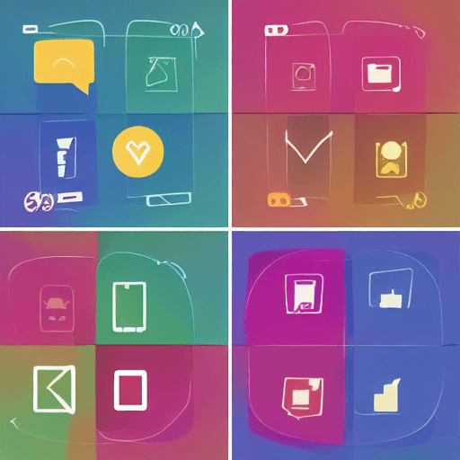 AI generated: one app icon, concise,  square, vector graph, popular, colorful