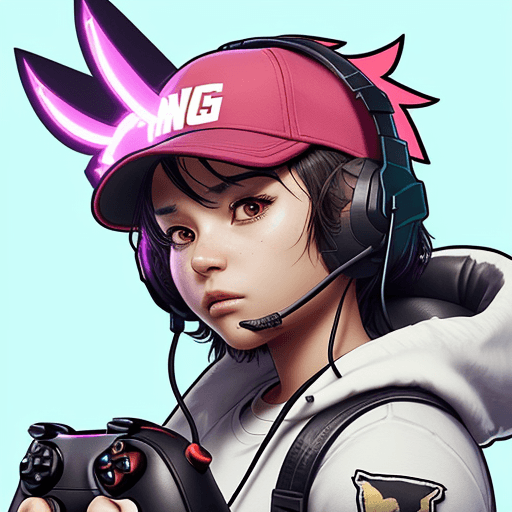 AI generated: 
Sure, here is a text to image prompt for a mascot logo which is of a gamer to use for pubg profile ...