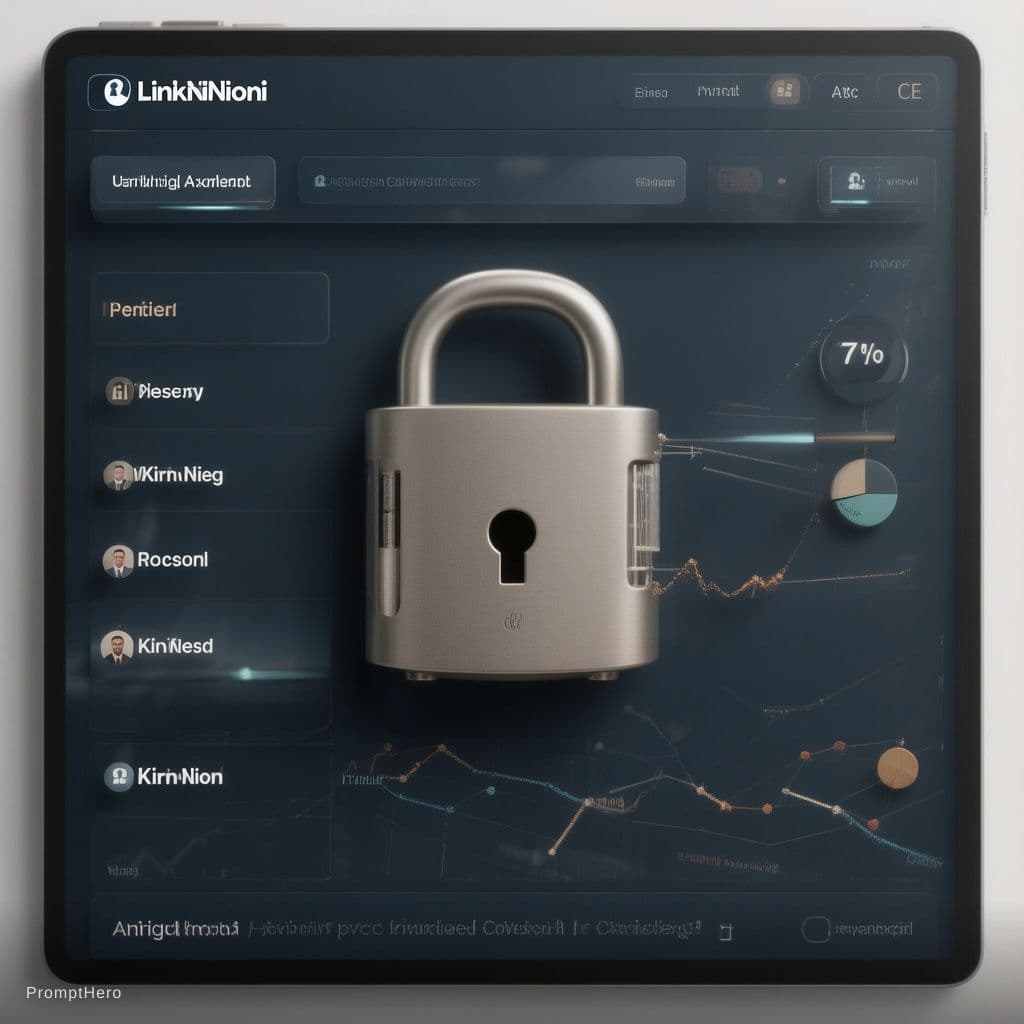 AI generated: A refined, high-end fintech image representing long-term financial control as a stable, invisible sy...