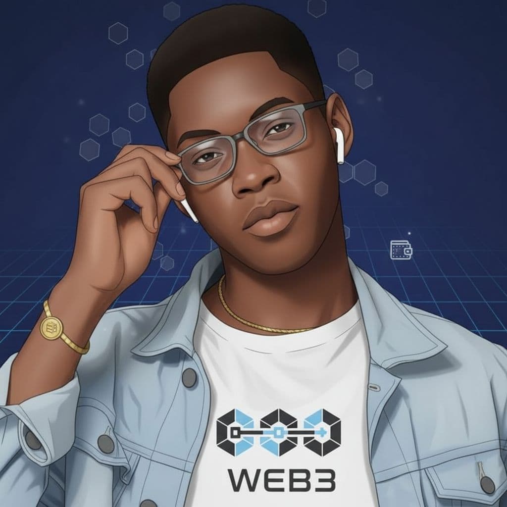 AI generated: I want an image depicting that I'm into web3