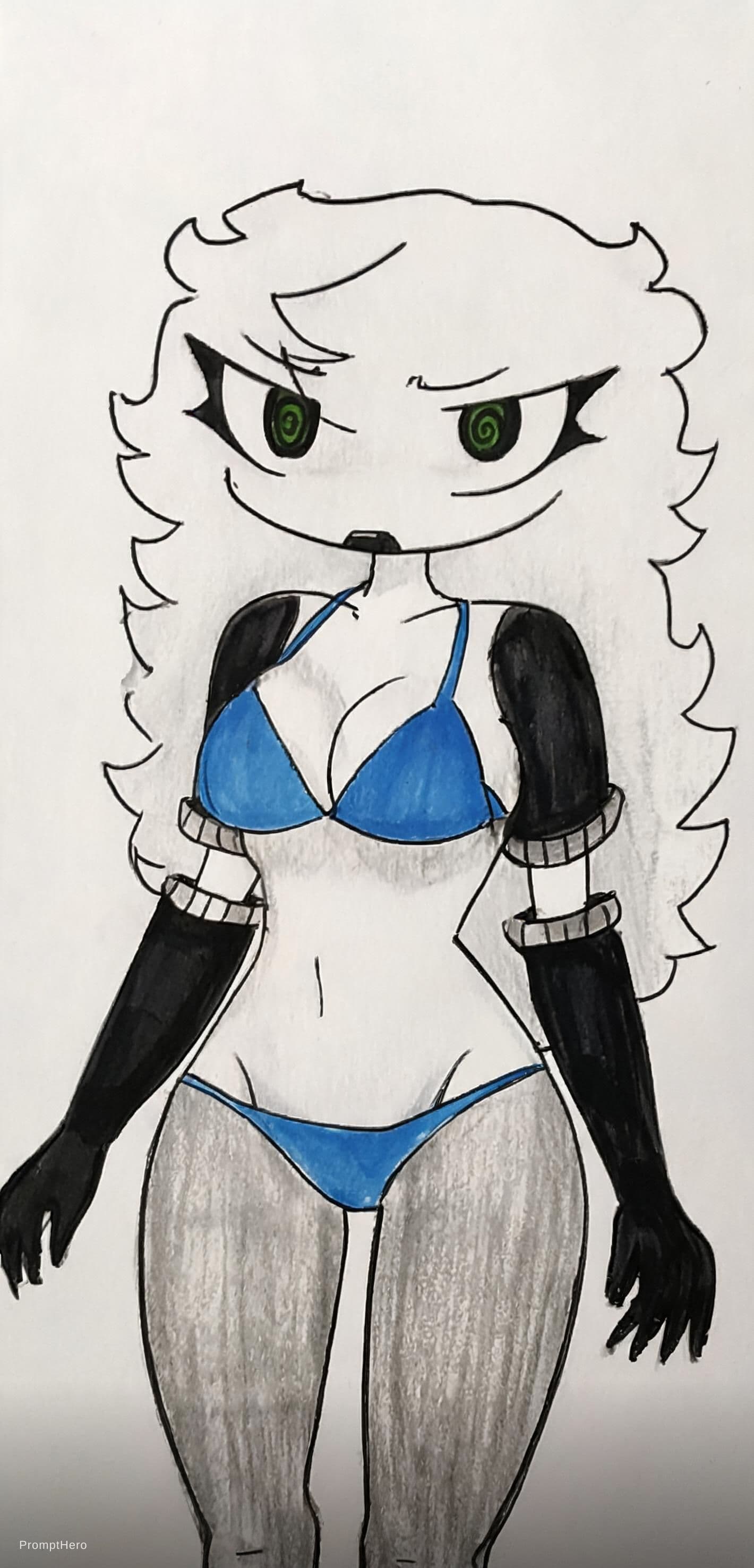 AI generated: Bikini