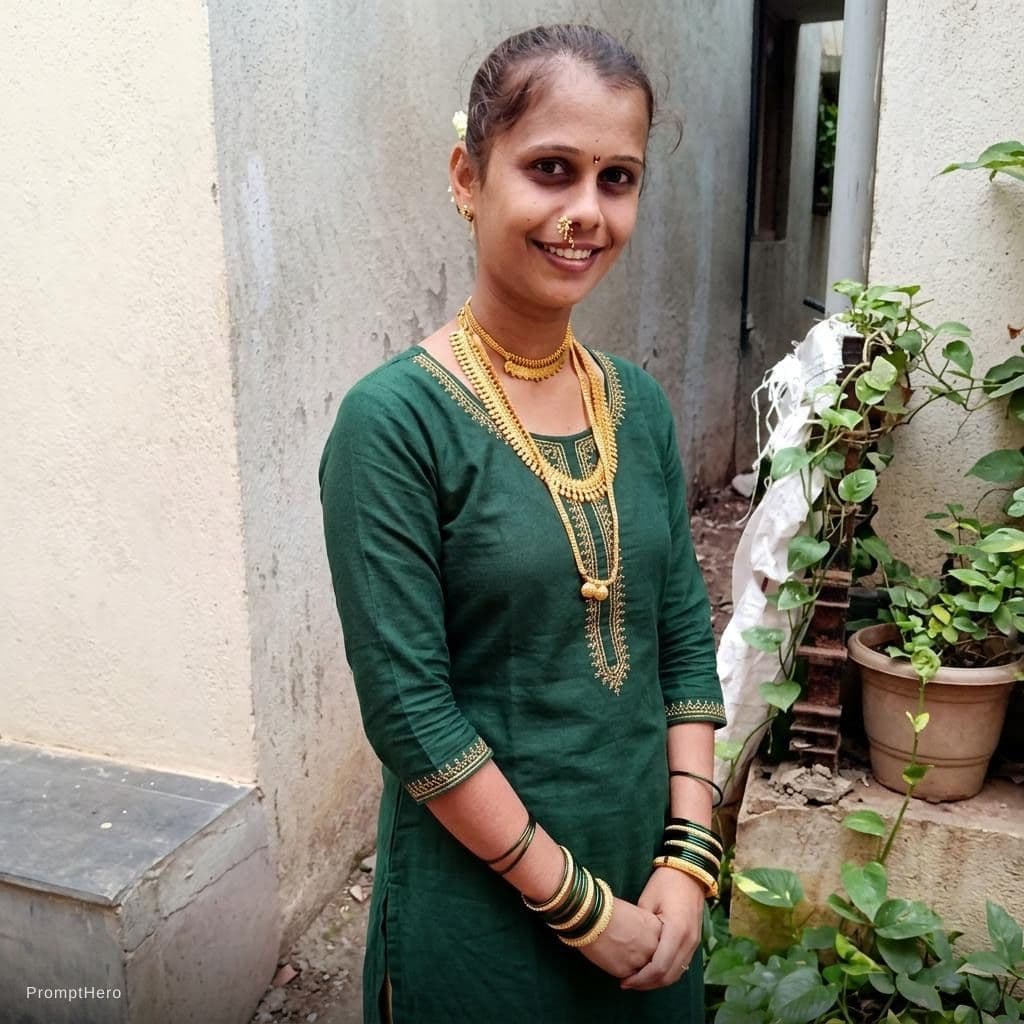 AI generated: remove the saree