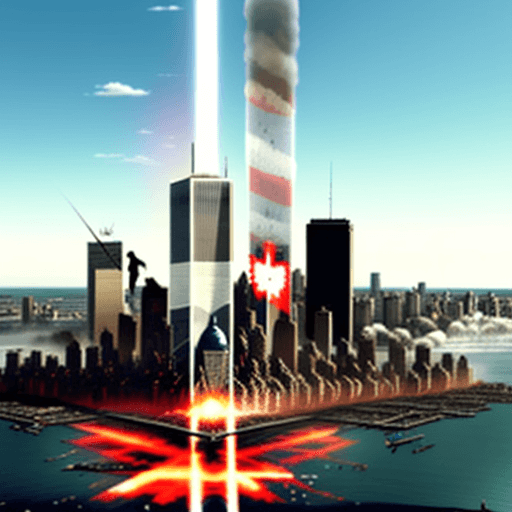 AI generated: 9/11 battle royale