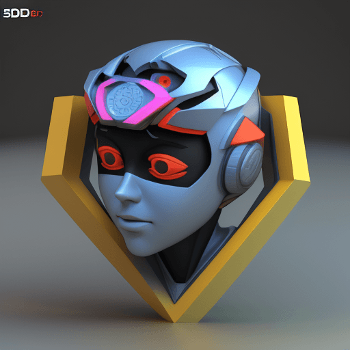 AI generated: 3D Illustration, dreaming, Dreams come true, sense of technology, 3d modeling, with logo "sho3d", co...