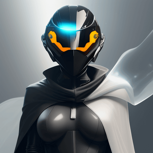 AI generated: You wear a sleek, high-tech suit, a fusion of modern engineering and futuristic style, symbolizing y...