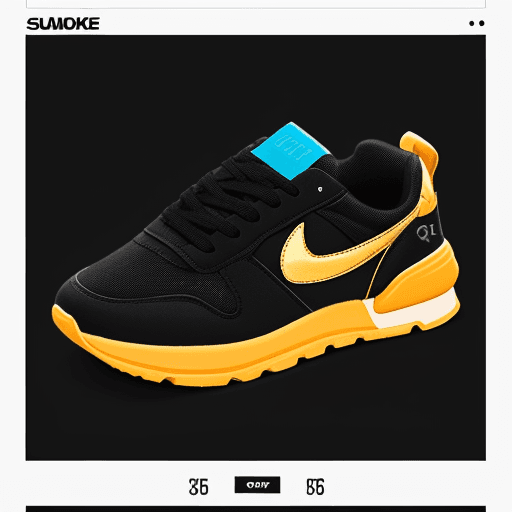 AI generated: sneakers online shop app design, UI --ar 2:3 --q 2 --v 5