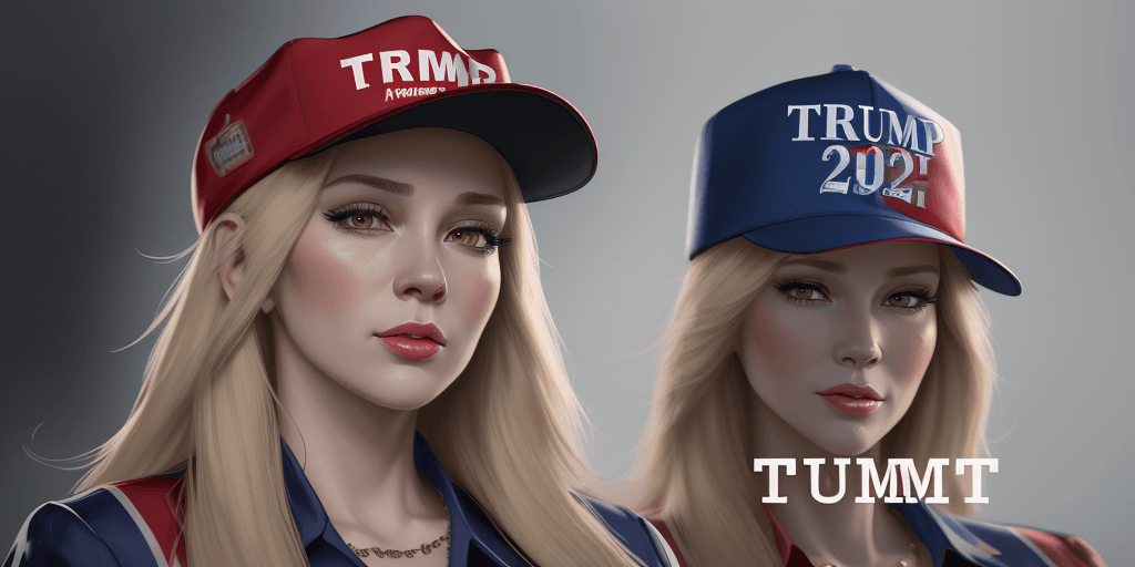 AI generated: Trump 2024!! winner!!, wearing a MAGA HAT, winning the election at the white house!, detailed face, ...