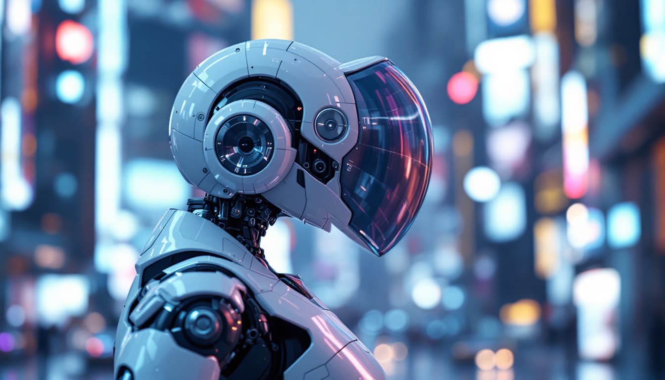 AI generated: Humans x robot  8k , uble
