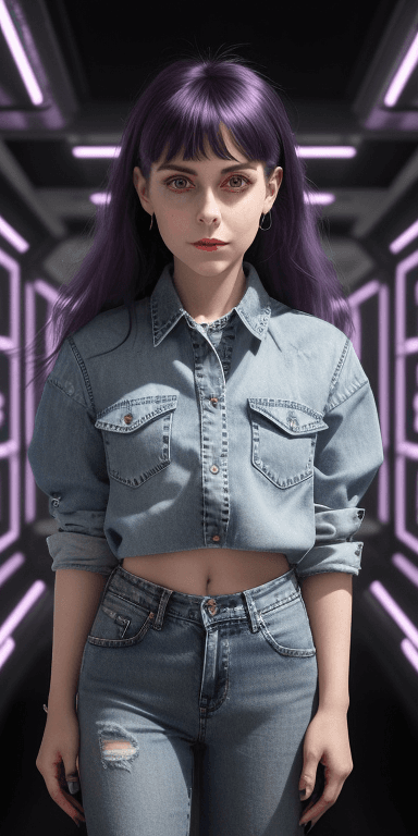 AI generated: (( fully clothed )){{ She is creative, enthusiastic, and brave. This female exudes a proactive aura,...