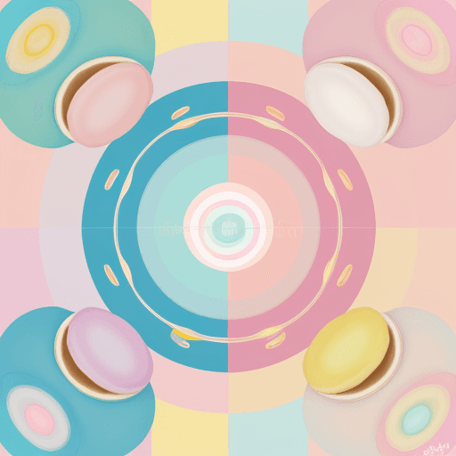 AI generated: Create a playful and inviting logo. The central element should be a stylized mini doughnut with a sw...