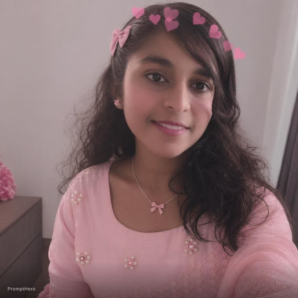 AI generated: piny girl