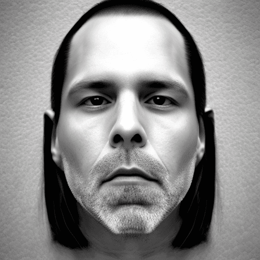 AI generated: generate another image of another inmate. Make sure it is a headshot