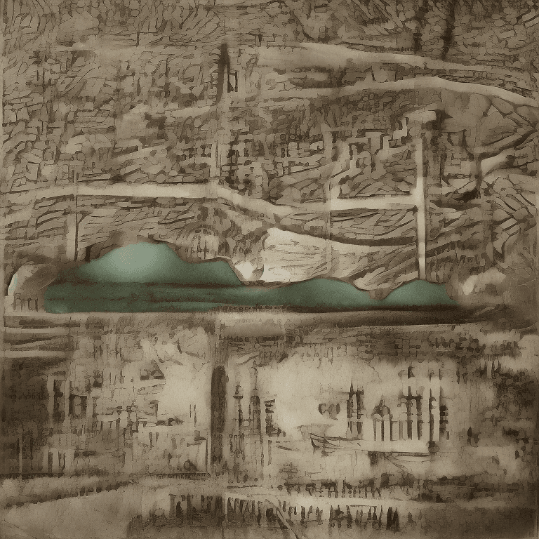 AI generated: In the heart of an expansive desert, an astonishingly vivid and visceral scene unfolds. The unforgiv...