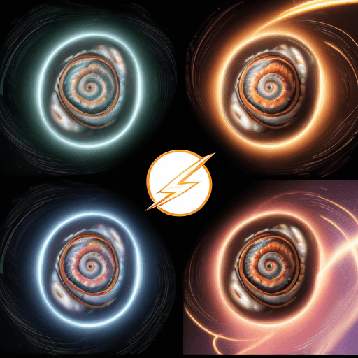 AI generated: a dynamic fusion of a snail and The Flash from DC Studios, captured with high-speed photography tech...