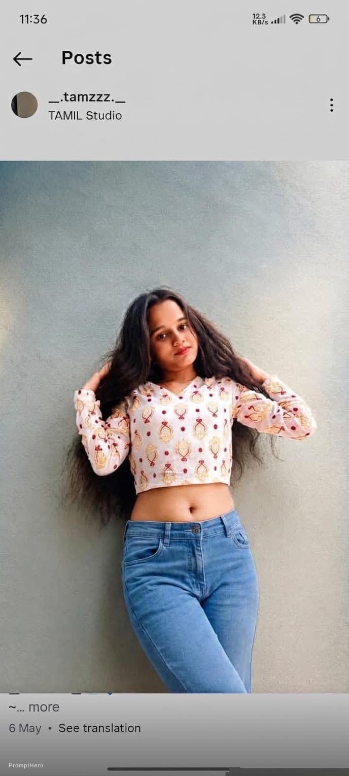 AI generated: Navel showing
