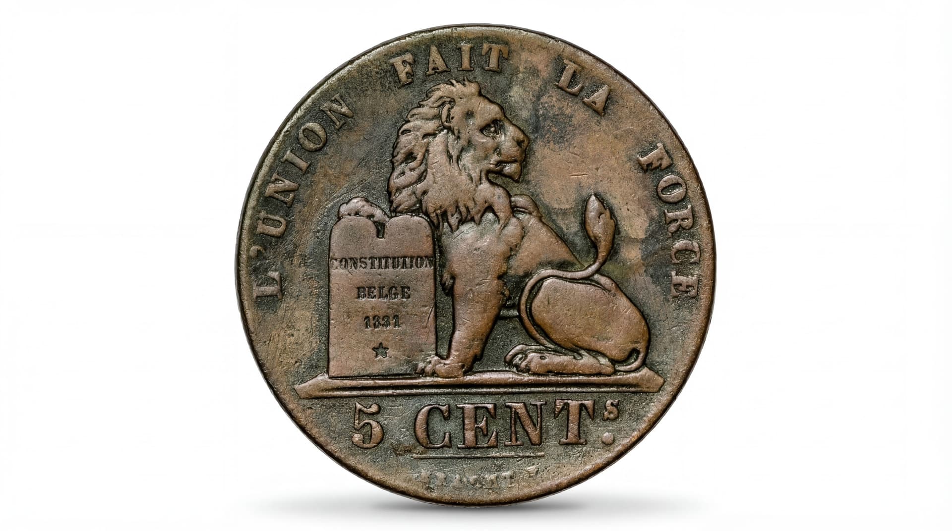 AI generated: turn into realistic coin cutout white background.
