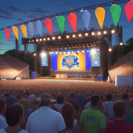 AI generated: Festival Latino, Hightstown, NJ, Rams, corporate, (best quality, ultra-detailed, fine illustration)