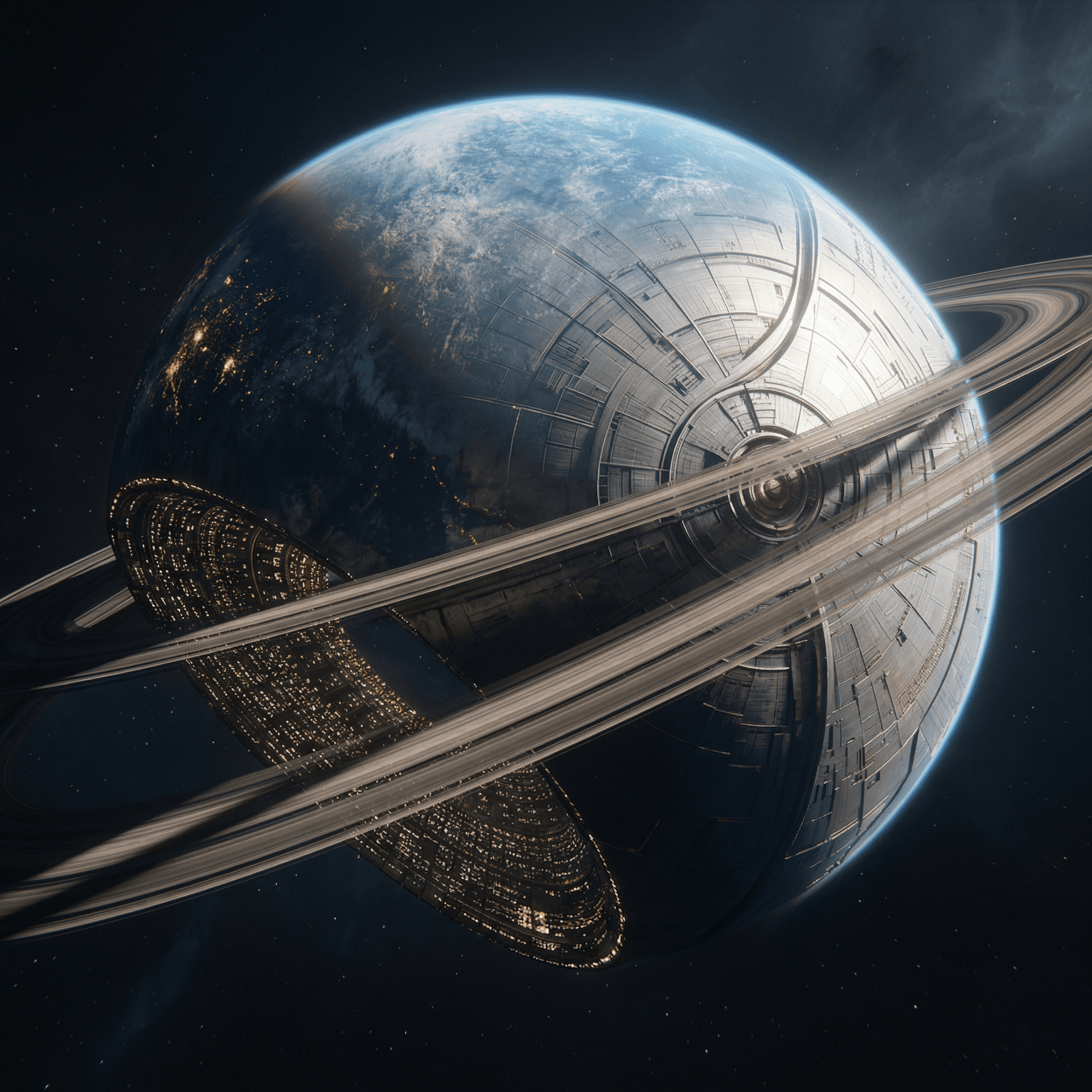 AI generated: Blend and tune the reference images and create other angles of view of Planet Artta

 Real-time rend...