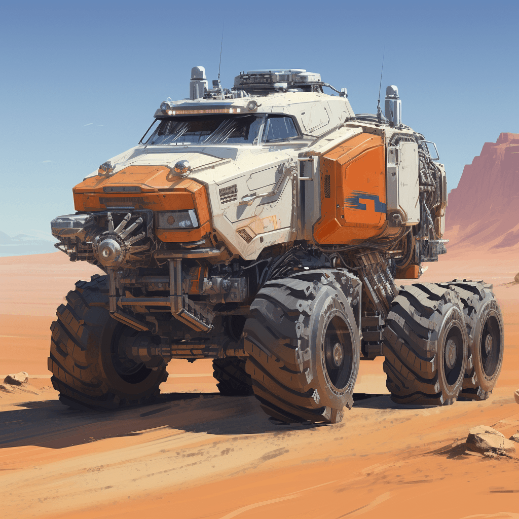 AI generated: Design futuristic vehicles, aircraft, or transportation concepts through AI-generated imagery, explo...