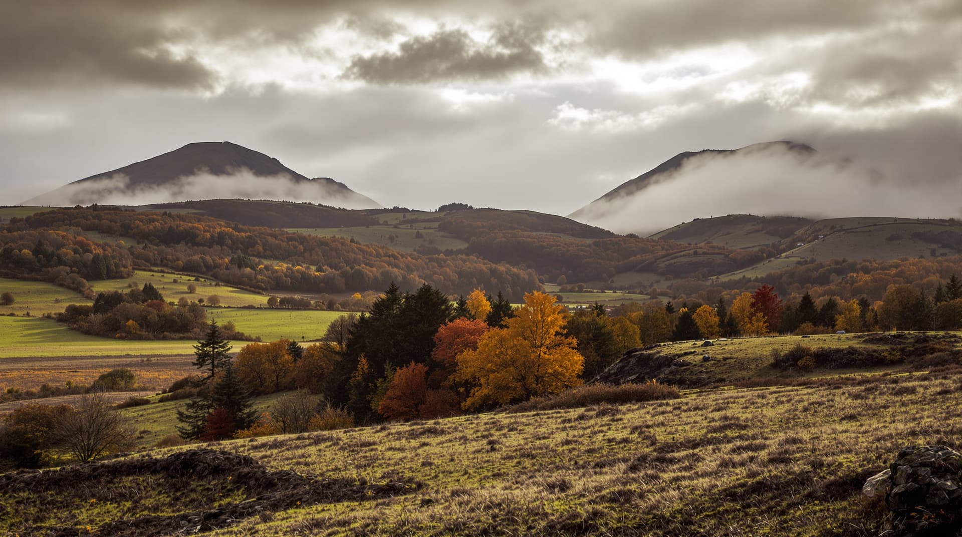 AI generated: autumnal scotland