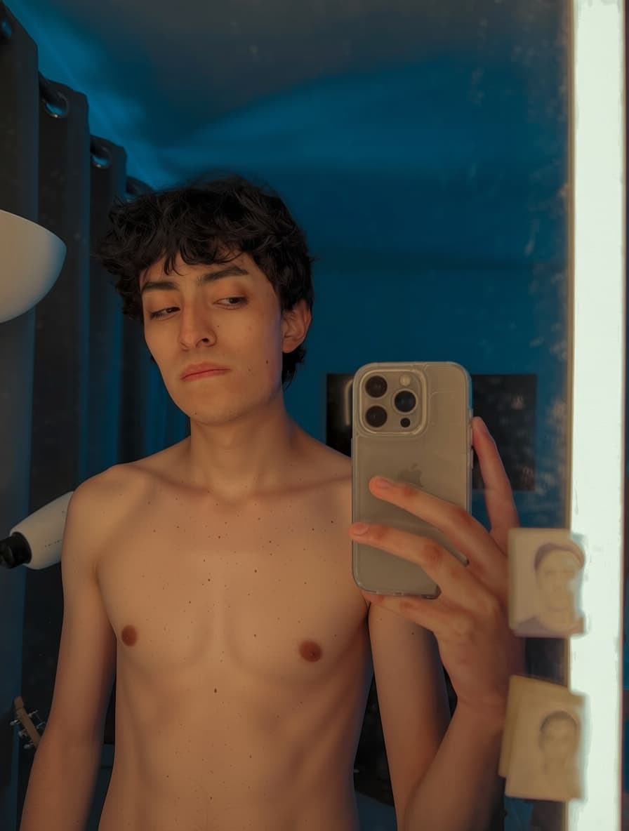 AI generated: Nude the person 