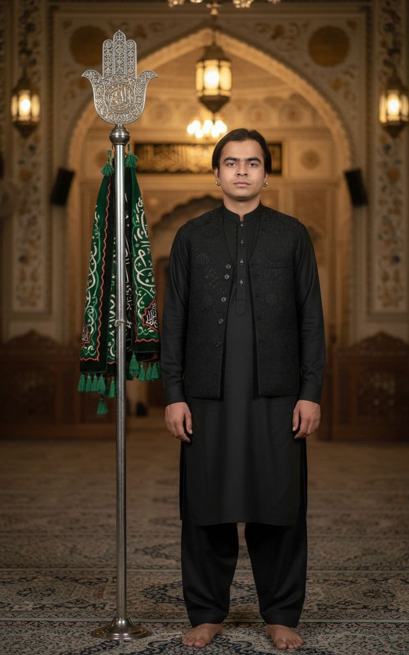 AI generated: A photo-realistic UHD image of a young man his facial features remain exactly the same, with no chan...