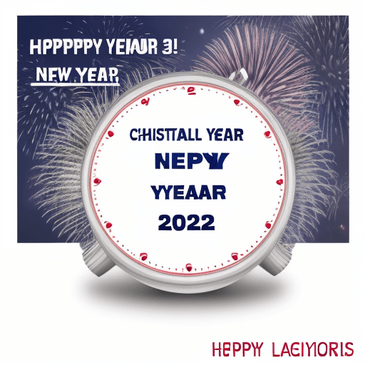 AI generated: A clinical laboratory wishes a happy new year 2024 to its clients, in size 9:16