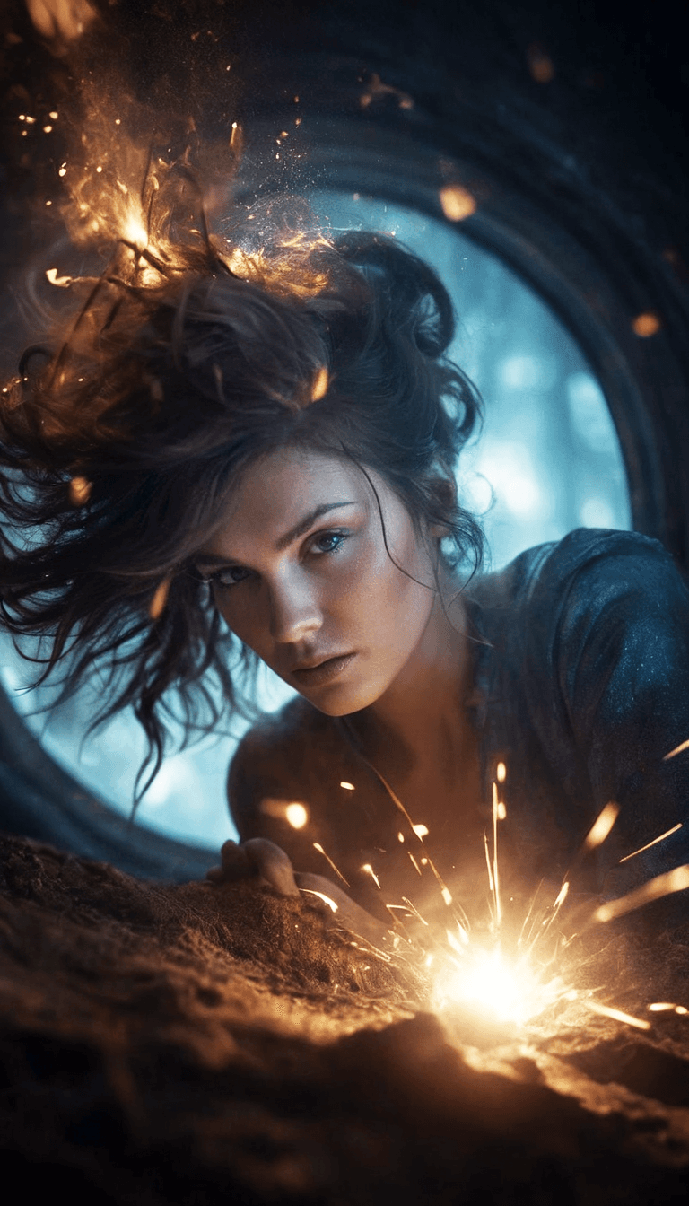 AI generated: best quality, 4k, highres, masterpiece, ultra-detailed, realistic, highly detailed long messy haired...