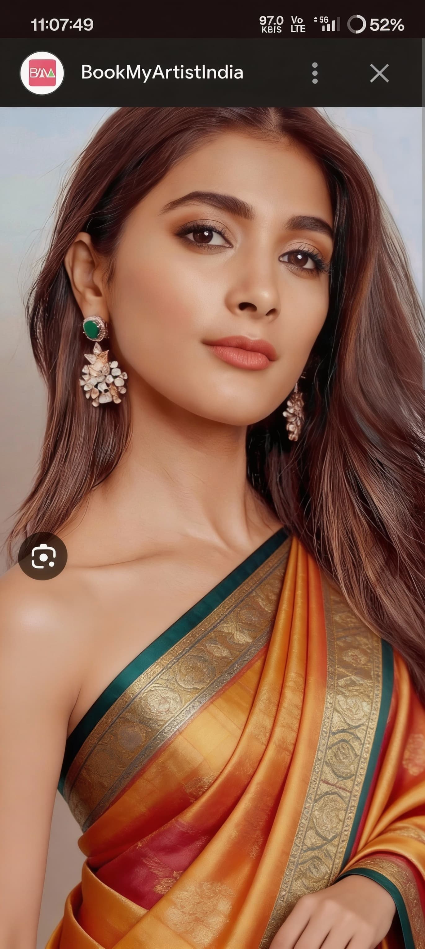 AI generated: Hot saree women 