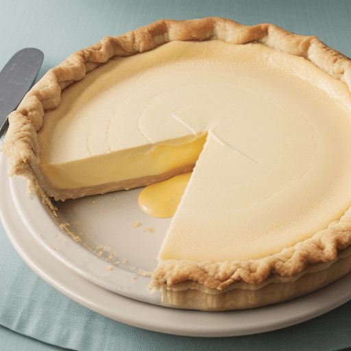 AI generated: custard pie