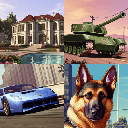 GTA5 Artwork Diffusion - Image 4