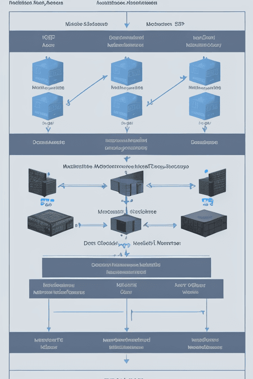 AI generated: Generates a detailed description of a modern software architecture based on .NET Core. It includes k...