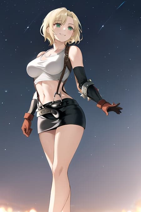 Tifa Lockhart's classic outfit by Corneo
