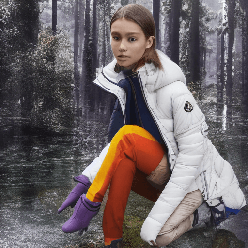 AI generated: 

commercial photo shoot, Moncler's product catalog, ultra realistic, bright colors, Sony Alpha a7R ...