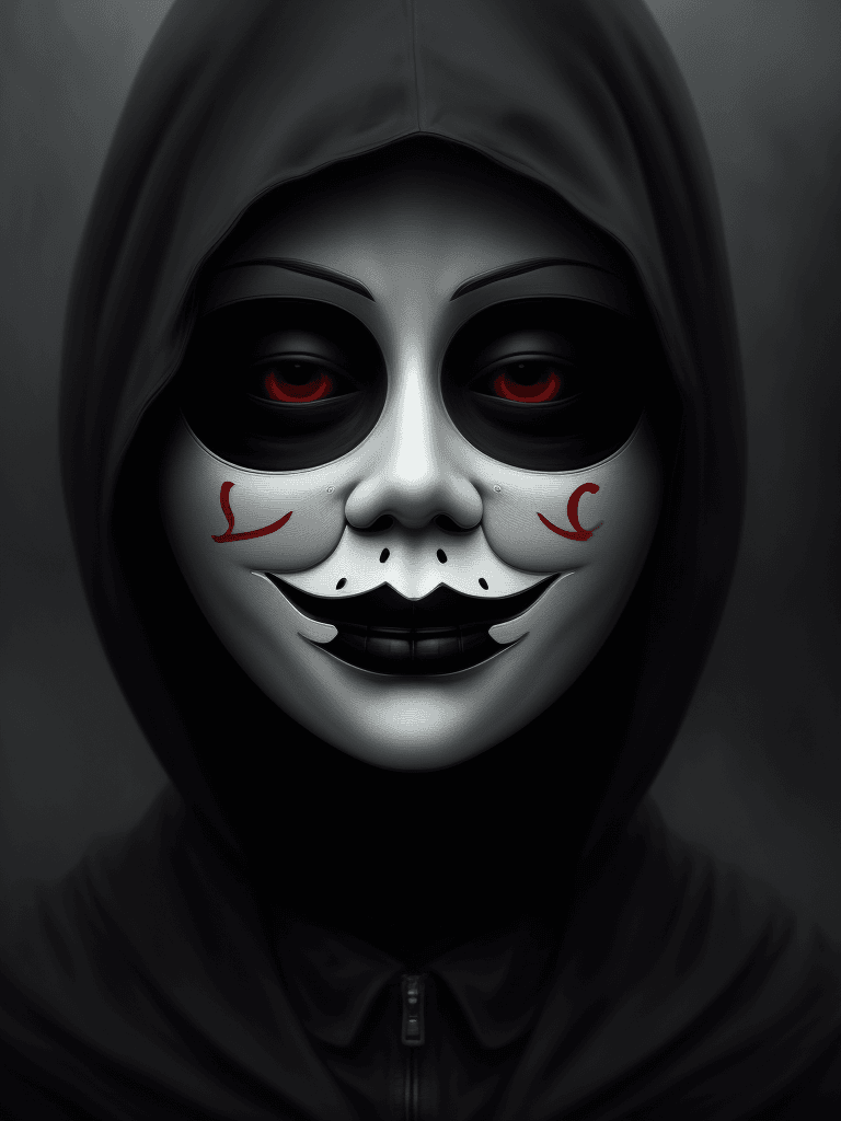 AI generated: anonymous, no face, gloomy background, horror, brutal, majestic, cinematic, dramatic, digital painti...