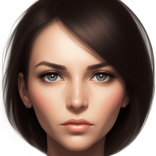 AI generated: Woman face