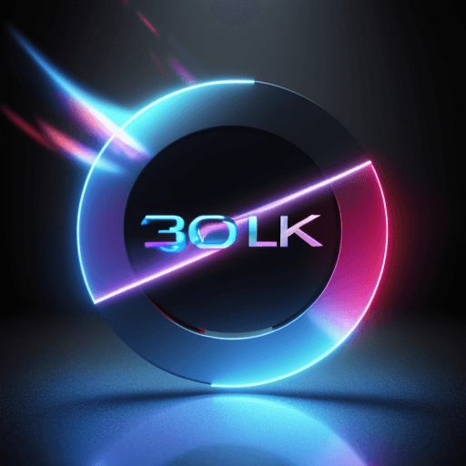 AI generated: 3d disk cover,8k,holographic,holographic