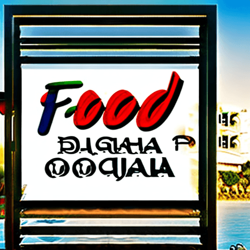 AI generated: Logo de restaurante con el texto Fuengirola Food