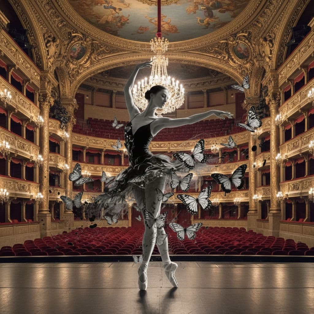 AI generated: à l'Opéra de Paris