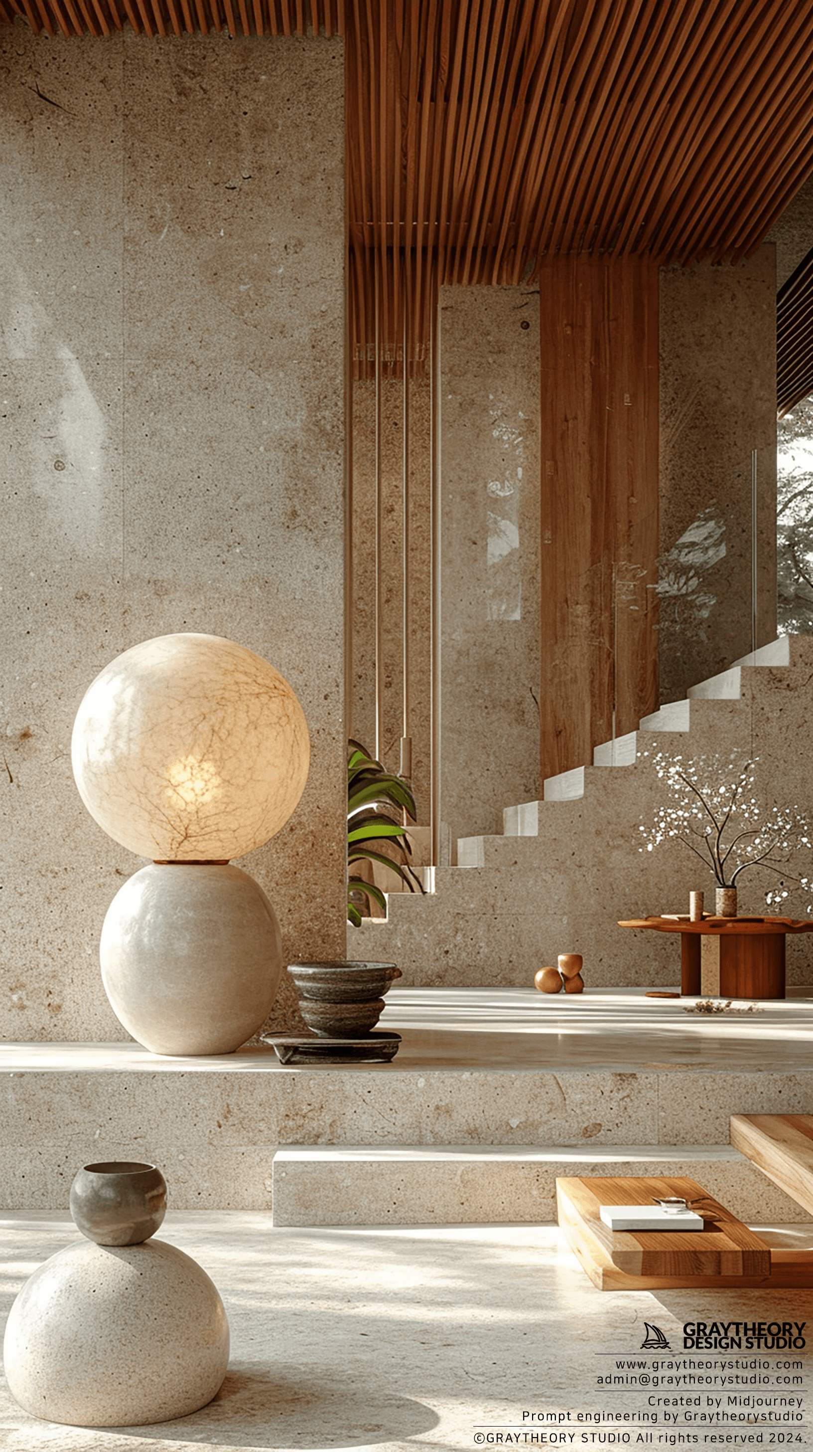 AI generated: minimalistic of white ceramic base, 80mm f/1.7, showcasing the lamp on a crisp, illuminated by soft,...