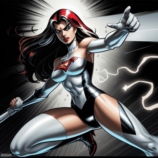 AI generated: DC comics silverstreak
